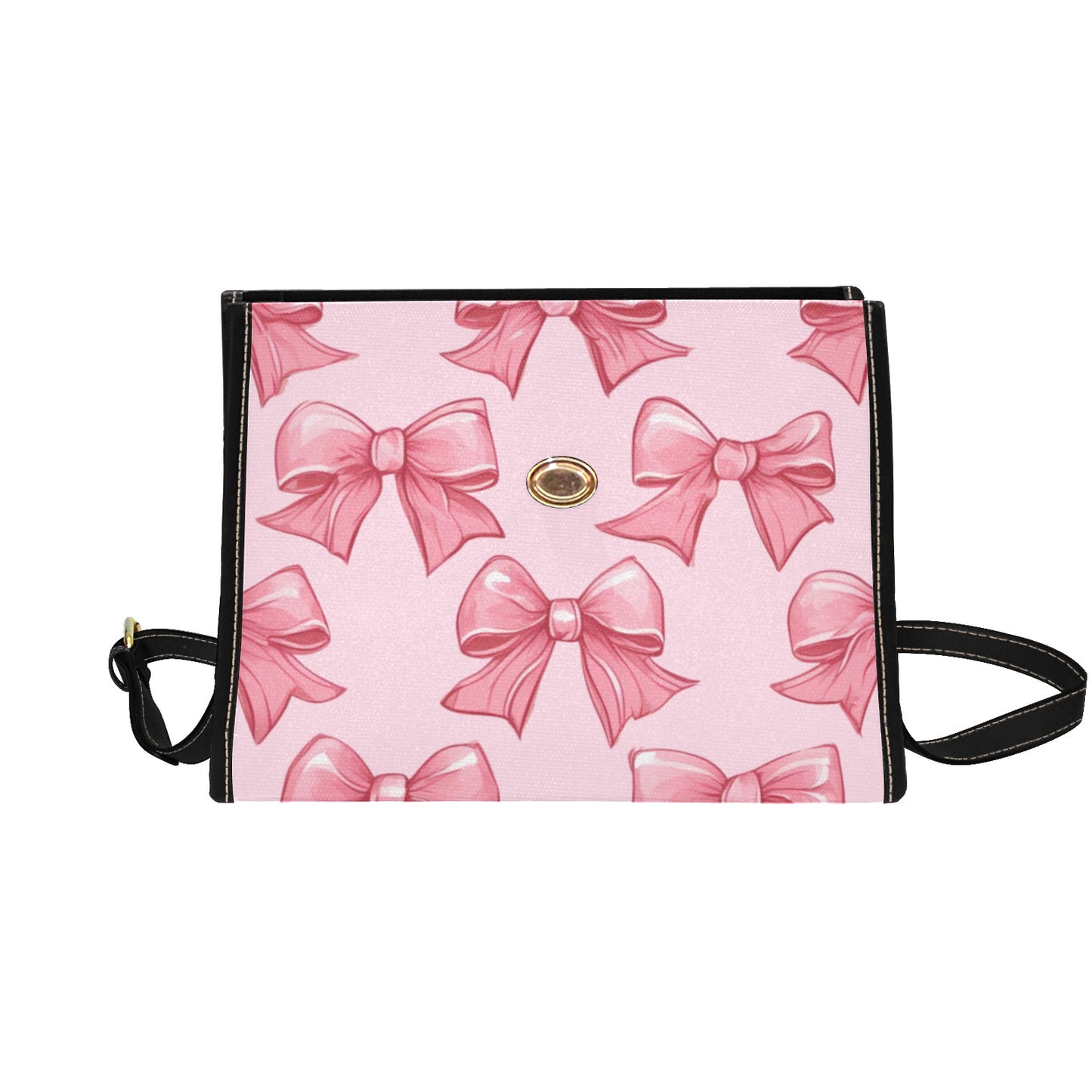 Pink Ribbons Satchel Bag