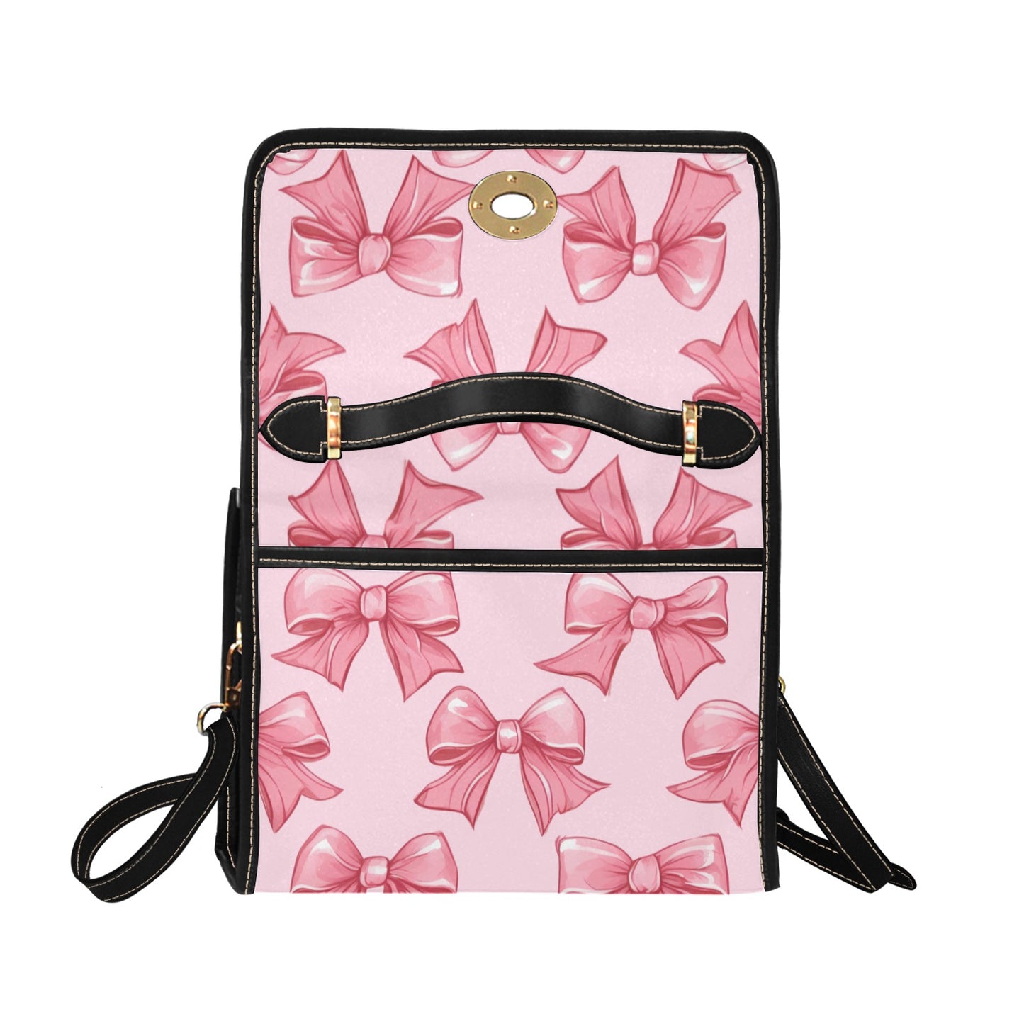 Pink Ribbons Satchel Bag