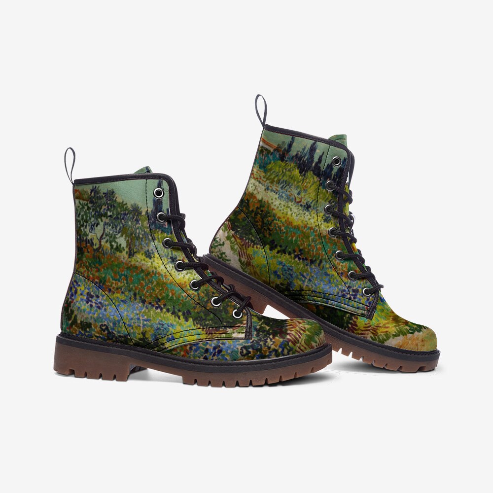 Van Gogh Vegan Leather Unisex Boots