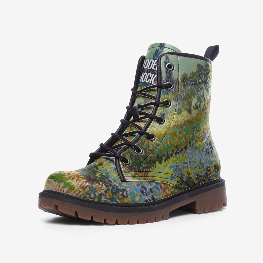 Van Gogh Vegan Leather Unisex Boots