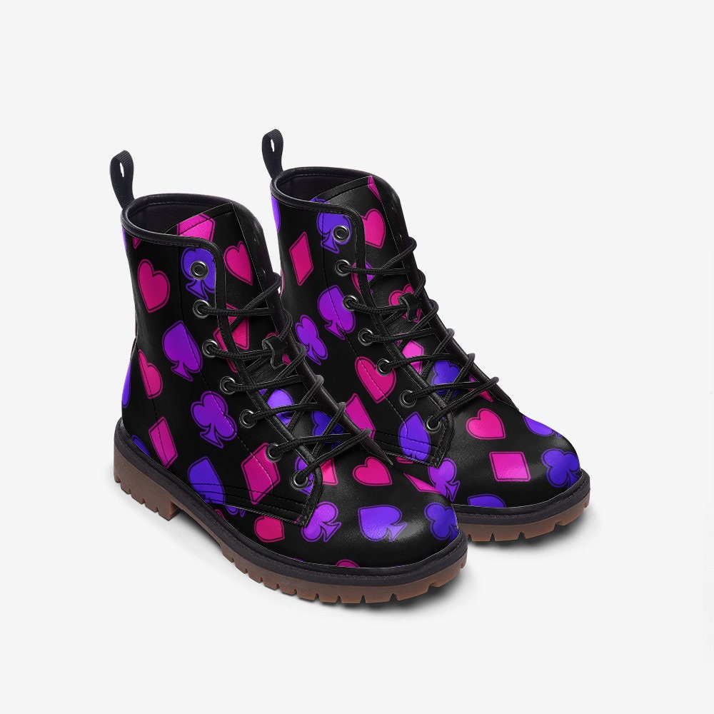 Colourful hot sale leather boots