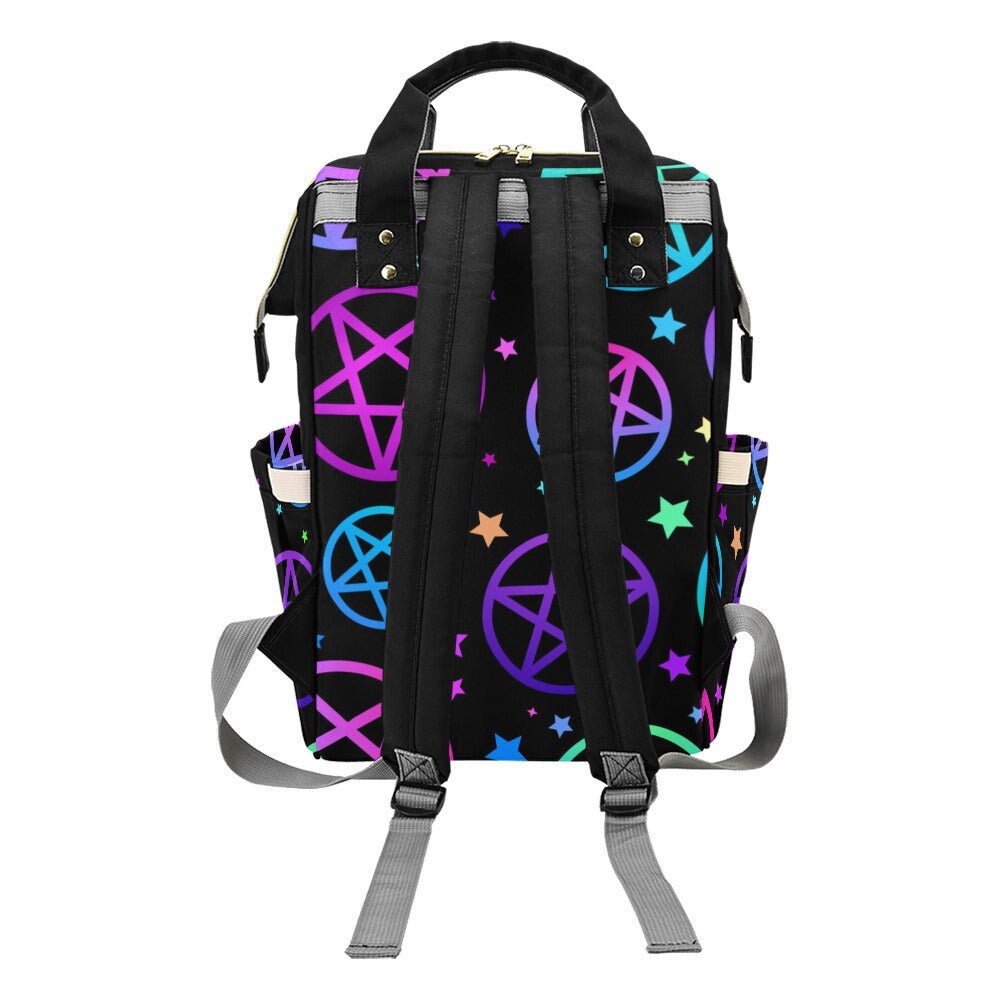 Boho Diaper deals Nappy Bag Moon Witchy Goth Baby Bag Goth Backpack Pastel Goth Baby Stuff Gothic Baby Stuff Punk Emo Witchy Things Witchcore